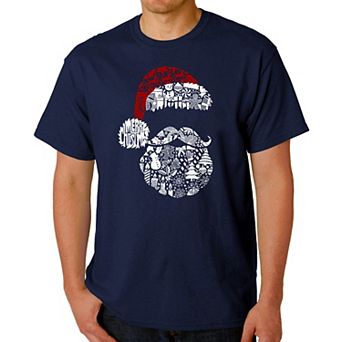 Santa Pics - Men's Word Art T-Shirt