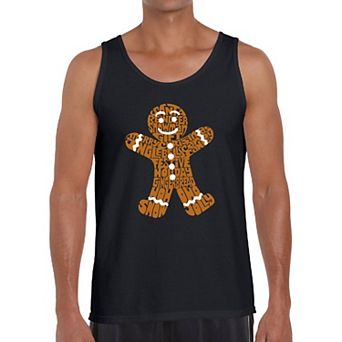 Gingerbread - Men's Word Art Tank Top