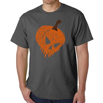Evil Pumpkin - Men's Word Art T-Shirt