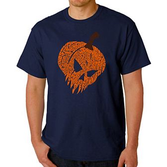 Evil Pumpkin - Men's Word Art T-Shirt
