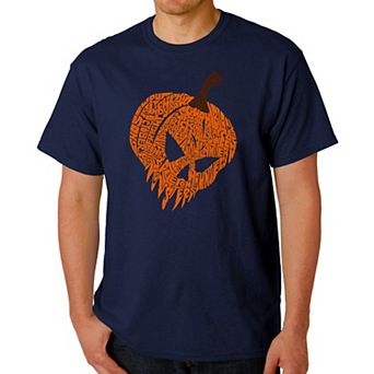 Evil Pumpkin - Men's Word Art T-Shirt
