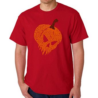 Evil Pumpkin - Men's Word Art T-Shirt