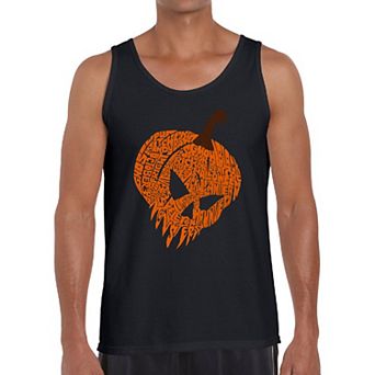 Evil Pumpkin - Men's Word Art Tank Top