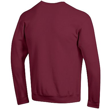 Men's Champion Garnet South Carolina Gamecocks Basic Arch Fleece Pullover Sweatshirt