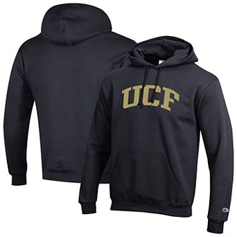 Men's Champion Black UCF Knights Basic Arch Fleece Pullover Hoodie