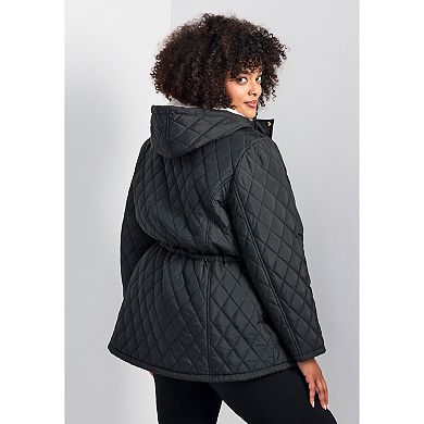 Avenue Women's Plus Size Dina Anorak Jacket