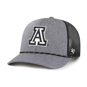 Men's '47 Gray Arizona Wildcats Carbon Rope Adjustable Hat