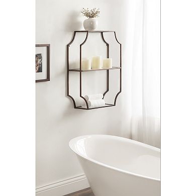 Ciel Metal Wall Shelf 18x24