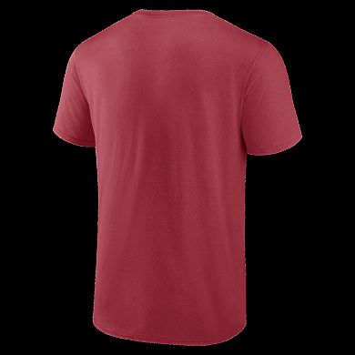 Men's Cardinal Arizona Cardinals Best Dad T-Shirt