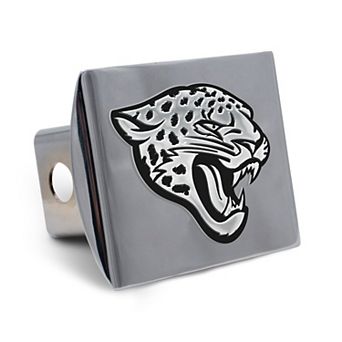 WinCraft Jacksonville Jaguars Premium Metal Chrome Hitch Cover