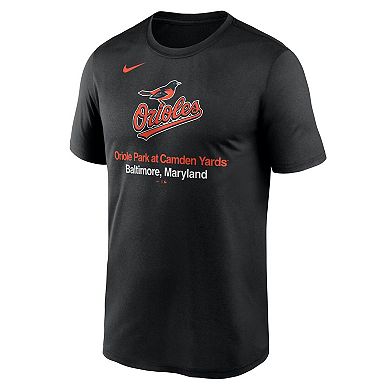 Men's Nike Black Baltimore Orioles Stadium Legend Performance T-Shirt