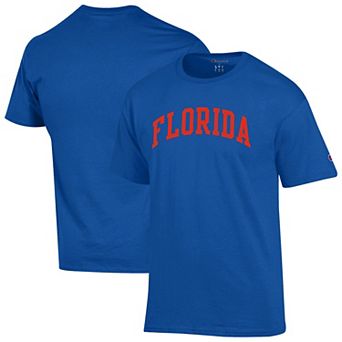Men's Champion Royal Florida Gators Basic Arch T-Shirt