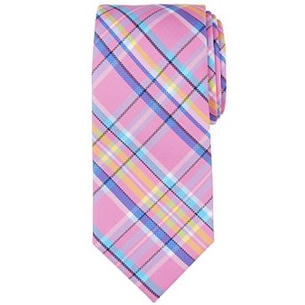 Men's Bespoke Pink Derby Gingham Tie & Bow