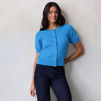 Women's LC Lauren Conrad Short Sleeve Cardigan