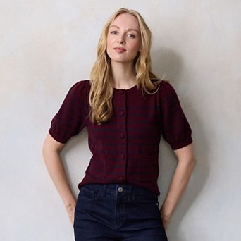 Women's LC Lauren Conrad Short Sleeve Cardigan