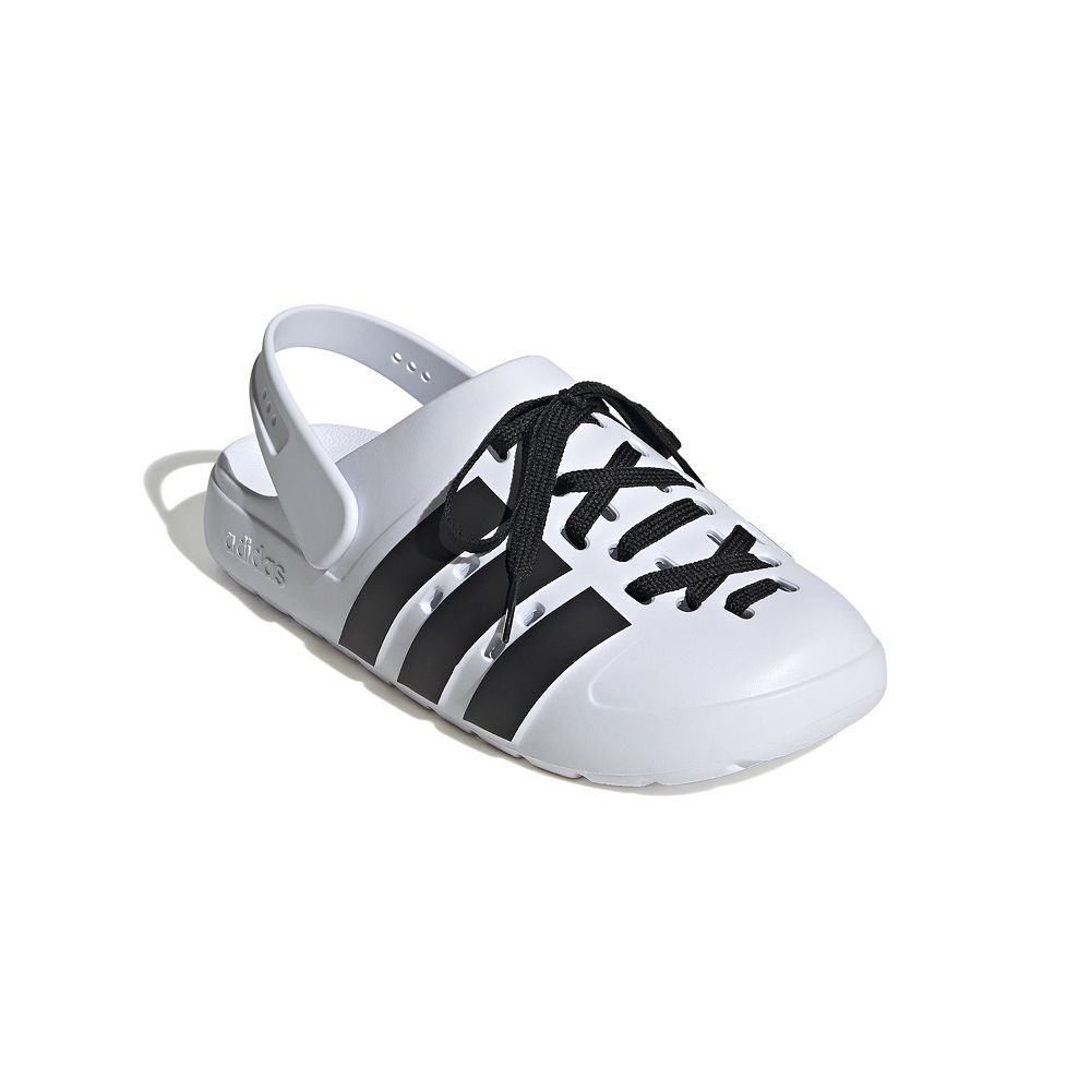 サンダル・ミュール ADIDAS ADILETTE CLOG 2.0 5FT2022 adidas Adilette Clog 2.0 - White | Free Shipping with