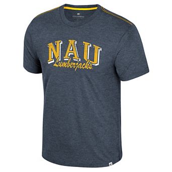 Men's Colosseum NAU Lumberjacks Physicist Short Sleeve Tee