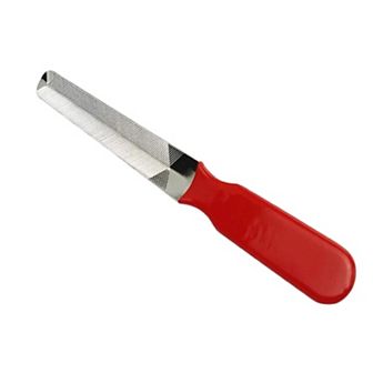 Red Pet Dog Cat Stainless Steel Professional Nail File Toe Trimmer