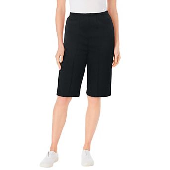 Woman Within Plus Size Knit Bermuda Short