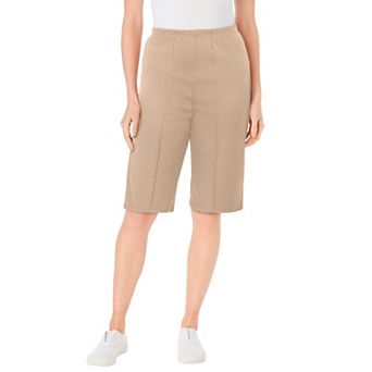 Woman Within Plus Size Knit Bermuda Short