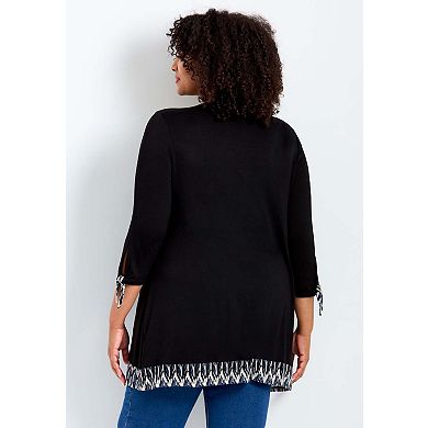 Avenue Women's Plus Size Alena Print Tunic