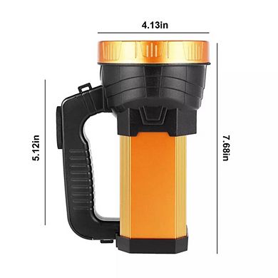 Rechargeable Ultra Bright LED Searchlight Zoom Spotlight Flashlight