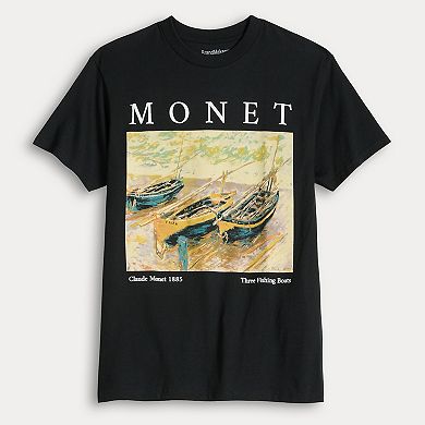 Men's Monet Rowboats Graphic Tee
