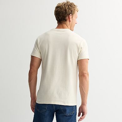 Men's Old West Handcrafted Beer Tan Graphic Tee