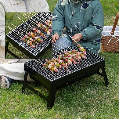Portable Charcoal Grill Foldable