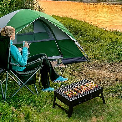 Portable Charcoal Grill Foldable