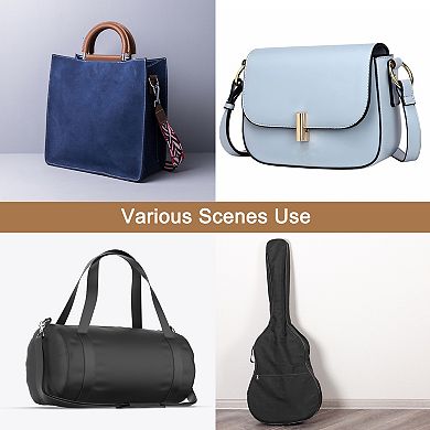 Purse Strap Replacement, 27.5-53inch Adjustable Polyester Stylish 1.5" Wide Crossbody Shoulder Strap