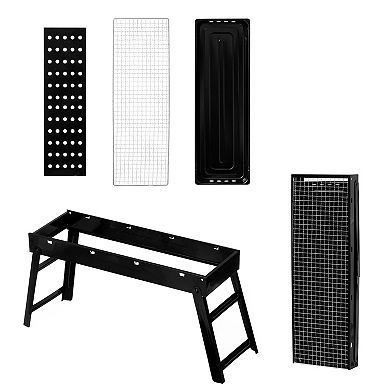 Portable Wide Charcoal Grill Foldable