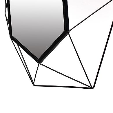 Set of 2 Star Shaped Wall Mounted Mirror