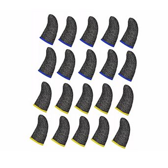 Screen Gaming Finger Sleeve Sweat Proof Glove 20 pc