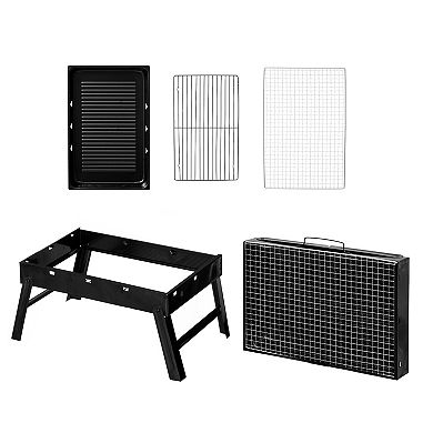 Portable Charcoal Grill Foldable BBQ