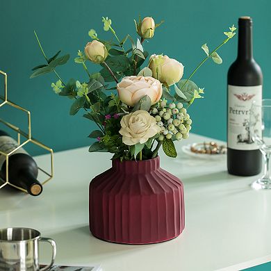 Set of 3 Colors Modern Table Vases