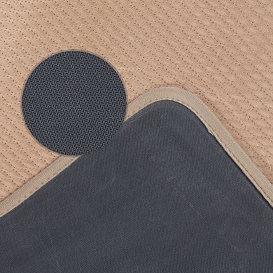 1 Pcs Bathroom Rugs Mat, Soft and Absorbent Bath Rugs, Non-Slip Bath Floor Mats for Sink 16" x 24"
