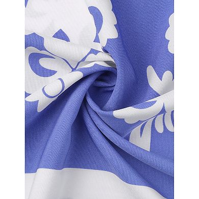 Women's Square Neck Flutter Sleeve Smocked Dress Flowy Maxi Boho Sundress