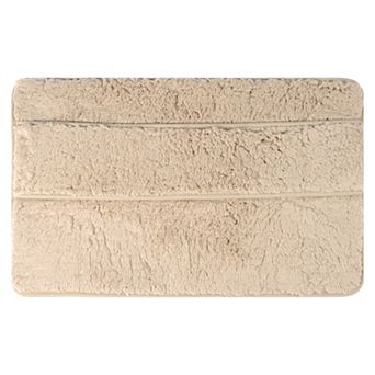 1 pc Plush Shaggy Bathroom Rugs Mat, Soft and Absorbent Bath Rugs, Non-Slip Bath Carpet, 20"x32"