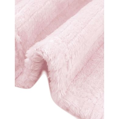 Women's Bath Robe Sleeveless Soft Lightweight Bathrobes Cute Knee Length Robe with Pockets