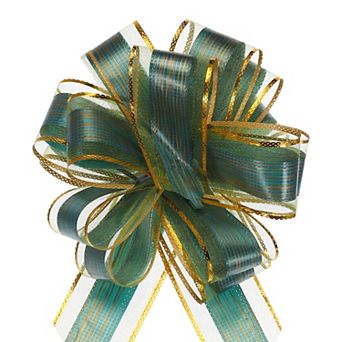 5 pc 7 Inch Large Pull Bow Gift Wrapping Bows Ribbon Bows for Wedding Baskets