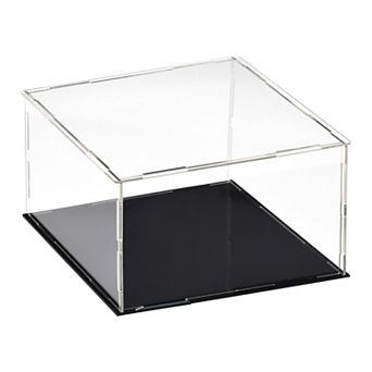 Clear Display Case Box Dust-proof Protection Showcase Cube Collectibles Show Box 7.9x7.9x3.9inch