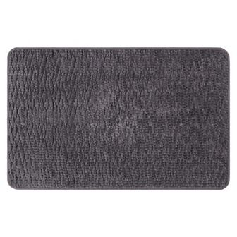 1 pc Rubber Backing Non Slip Quick Dry Bath Mat, Absorbent Bath Carpet Bath Rug 16"x24"
