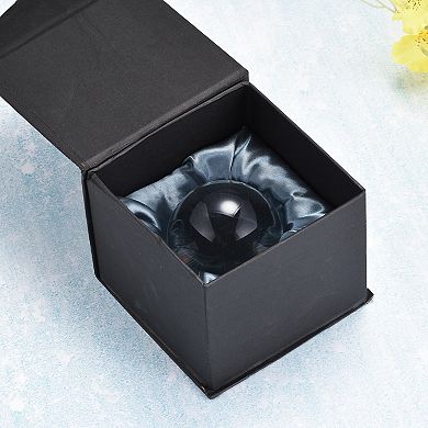 70mm/2.8" Crystal Ball, K9 Crystal Ball Decorative Ball with Gift Box for Decoration, Clear