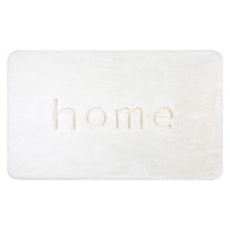 1 pc Funny Letters Bath Rugs for Bathroom, Absorbent Non Slip Bath Mats for Tub 16" x 24"