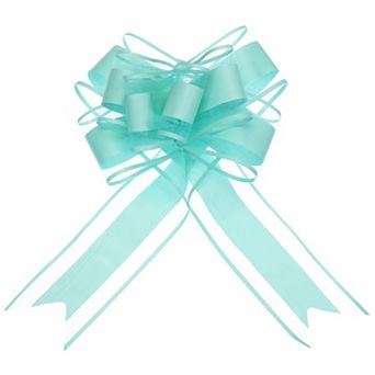 20 pc 9 Inch Extra Large Pull Bow Gift Wrapping Organza Bows Ribbon for Wedding Baskets Presents