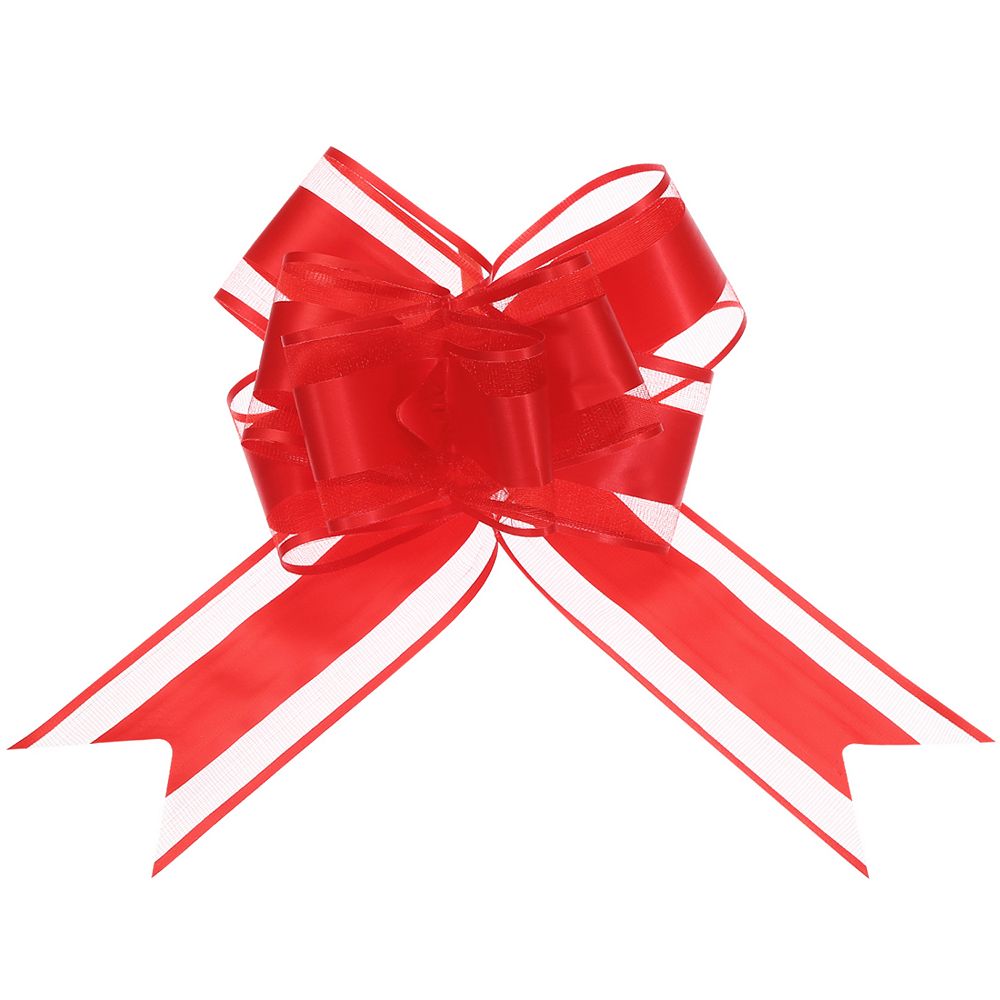 20pcs 9 Inch Extra Large Pull Bow Gift Wrapping Organza Bows Ribbon for ...