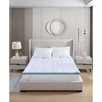 LoftWorks 2-Inch Overfilled Memory Foam Topper