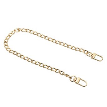 Purse Chain Strap 16", Extender Chain Strap Accessories with Metal Buckles for DIY Purse