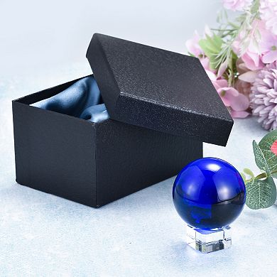50mm/2" Crystal Ball, 1 Set K9 Crystal Ball Decorative Ball with Gift Box and Crystal Stand